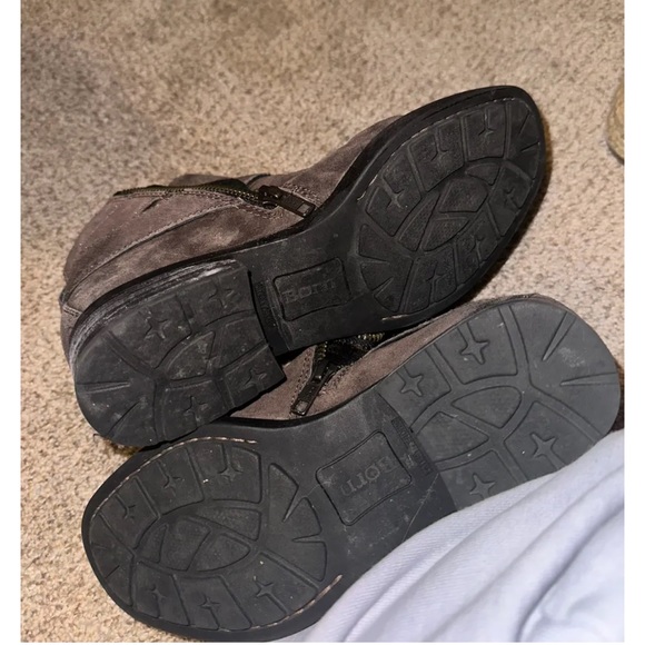 BORN Concept Gray Buckle Booties (Size 5.5) - Picture 7 of 8